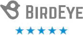 Five blue stars representing a high rating